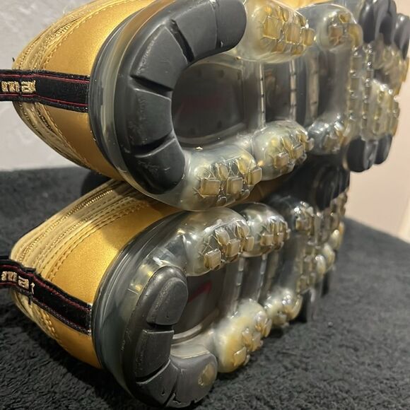 🔥🔥 Nike Air VaporMax 97 Metallic Gold 2018 Shoes - Men Size 11 - VGUC - Picture 10 of 13